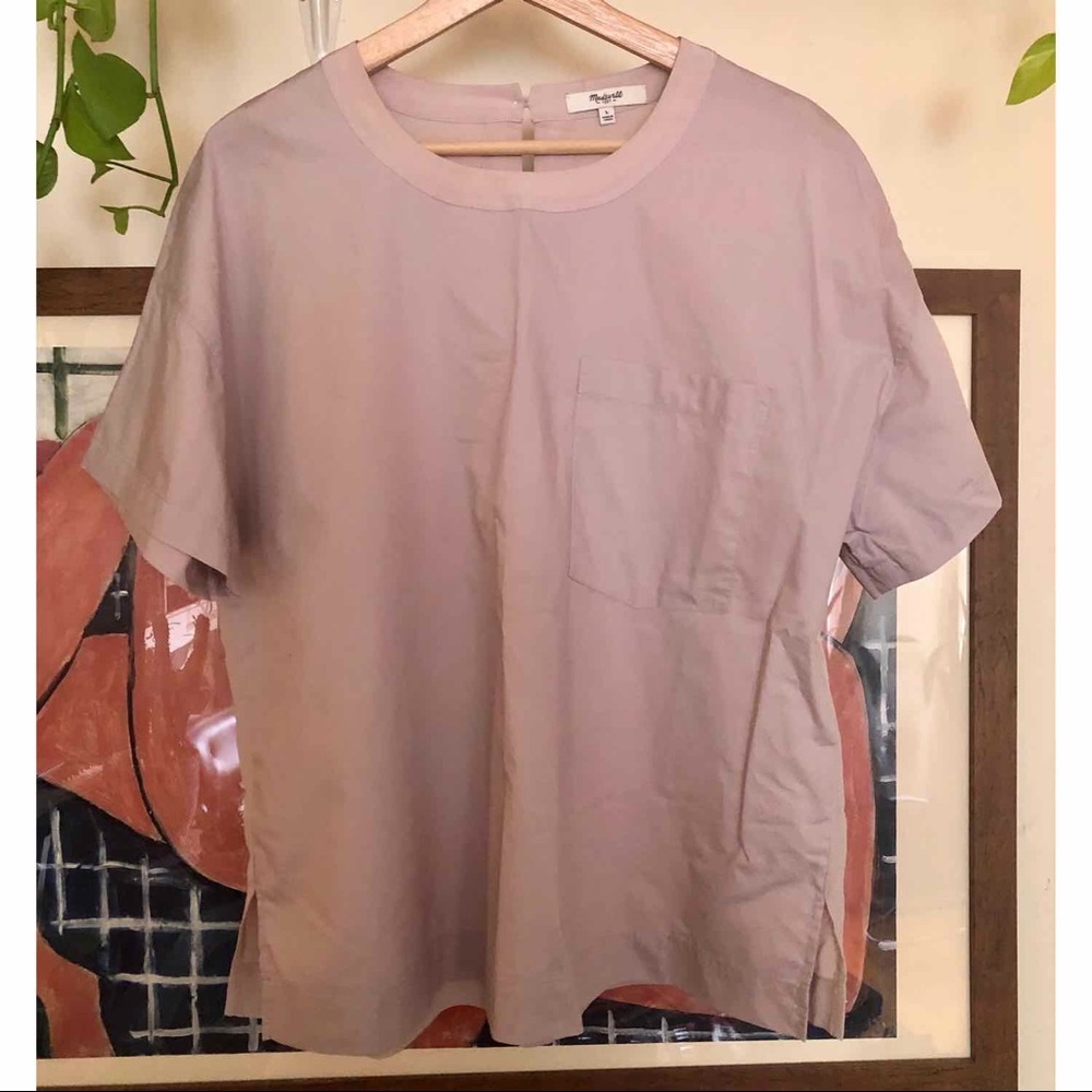 Madewell shortsleeve blouse